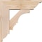 Ekena Millwork Balboa Traditional Smooth Bracket w/ Offset Brace, Douglas Fir, 5 1/2"W x 16"D x 16"H BKT0604X16X16BOA01SDF - alternate 4